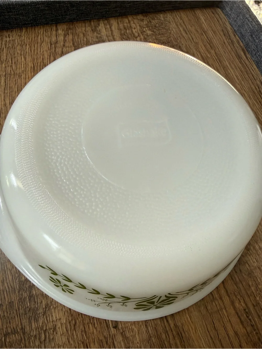 Vintage Glasbake | Green Crazy Daisy Casserole Dish | 2 QT J514 Made in USA
